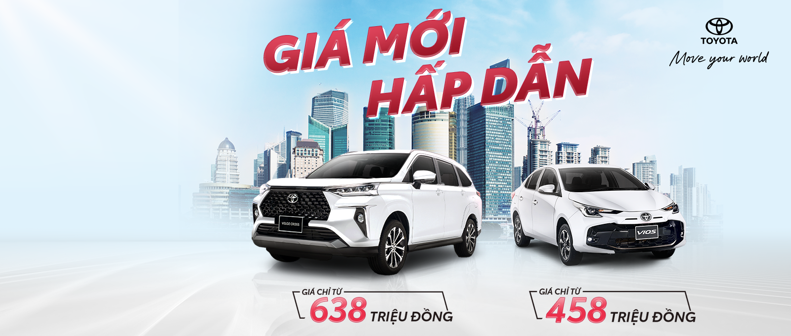 giá toyota mới